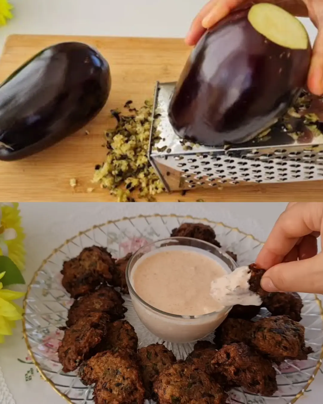 Eggplant Fritters Photo