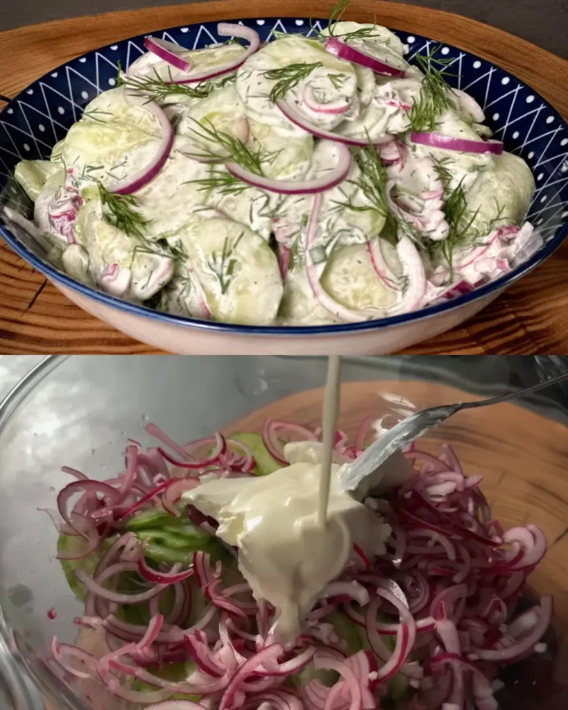 German Cucumber Salad Recipe Photo