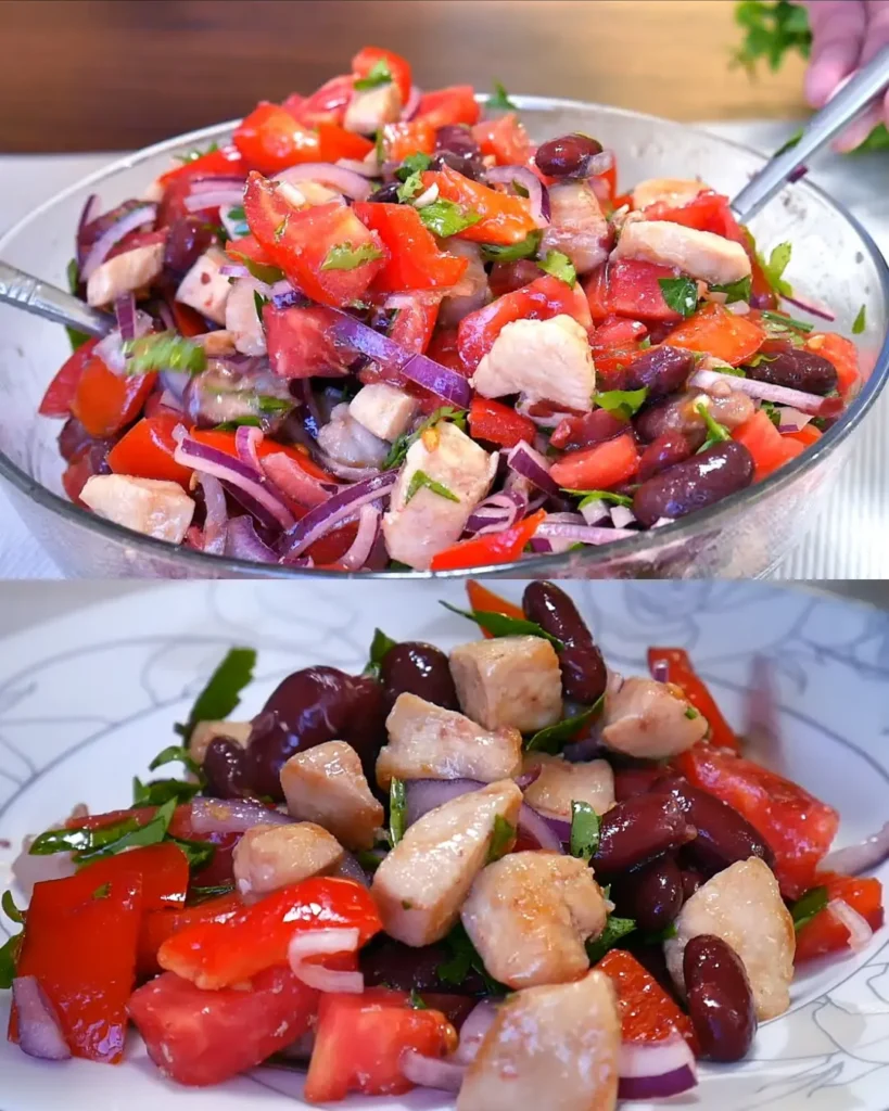 MOTHER TAUGHT God, how delicious! Incredible salad. I eat and lose 3 kg in a week!