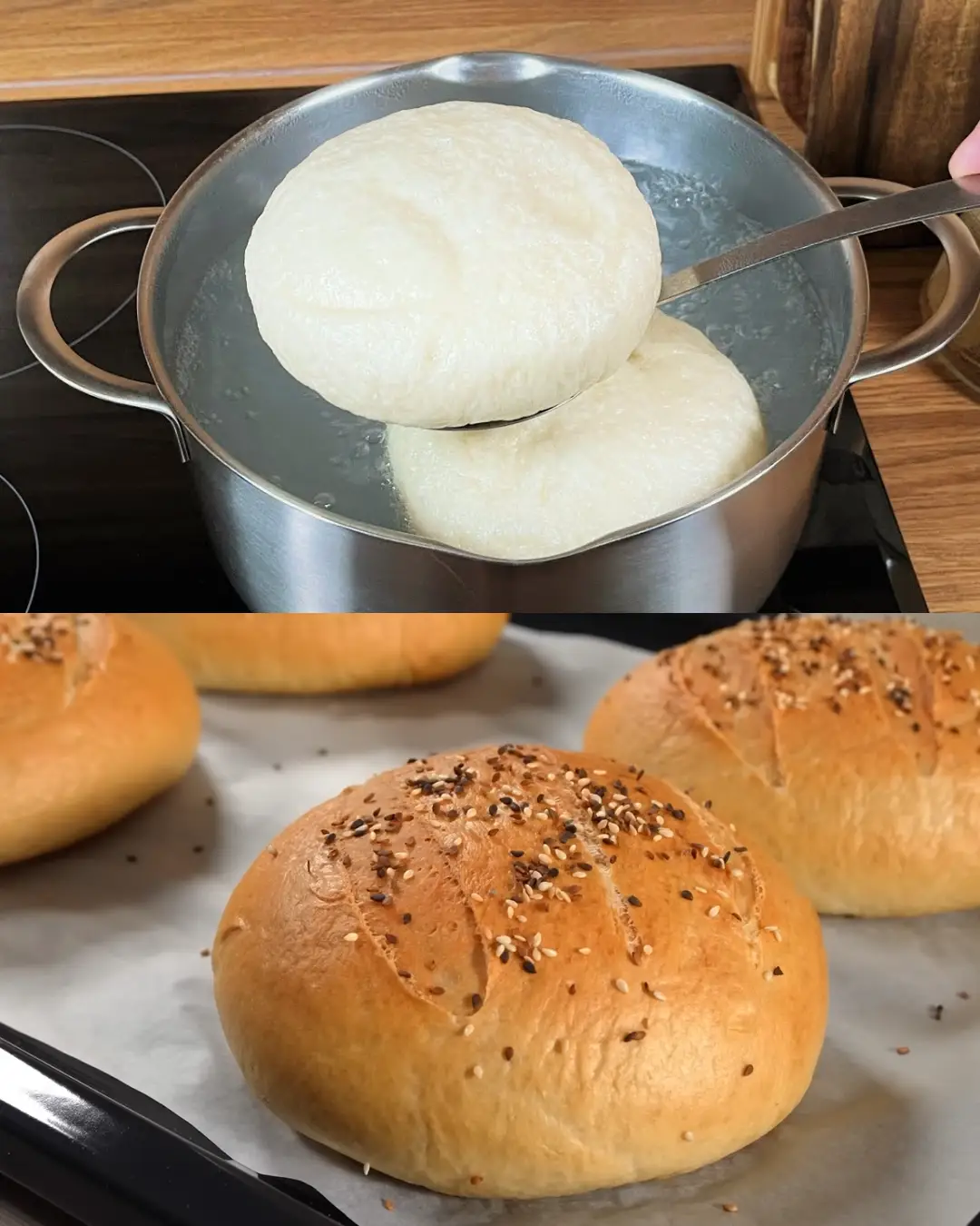 Homemade Boiled Bread Photo