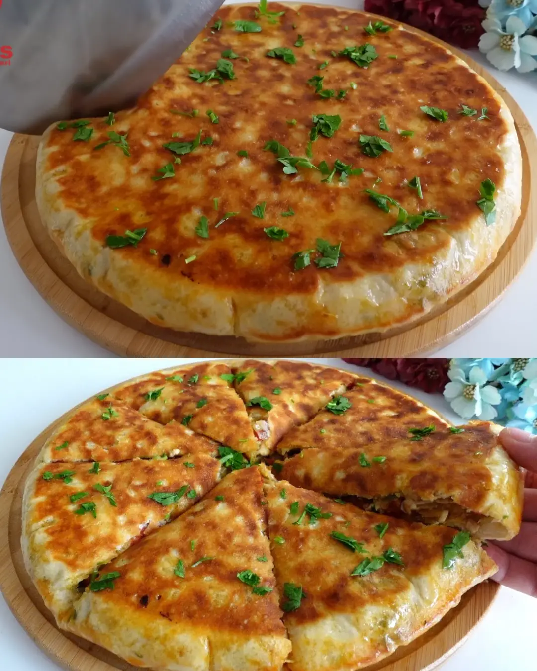 No-Oven Chicken Pizza