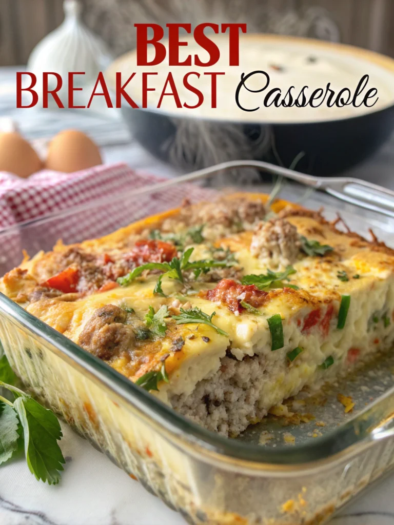 Best Breakfast Casserole