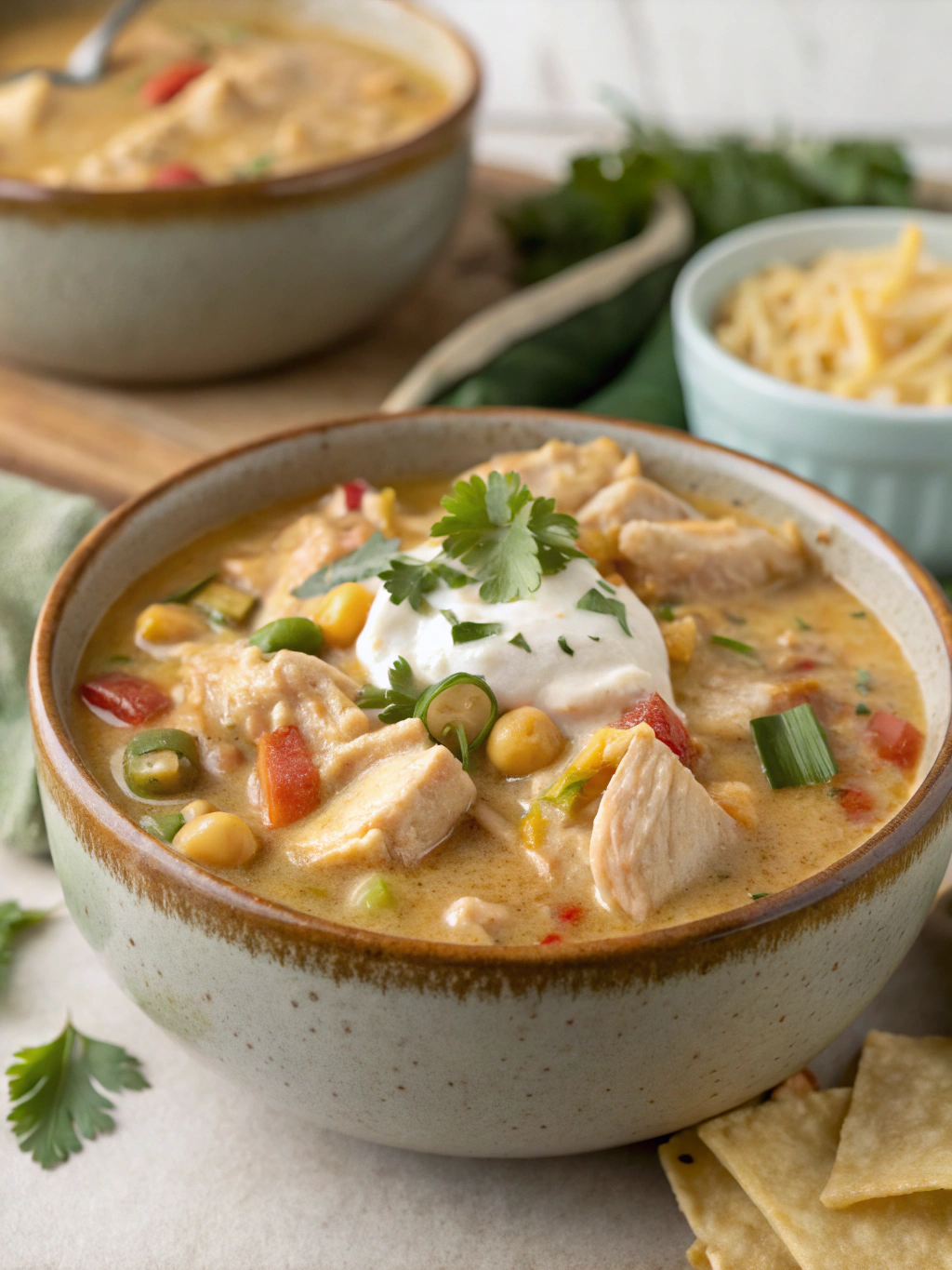 Creamy White Chicken Chili