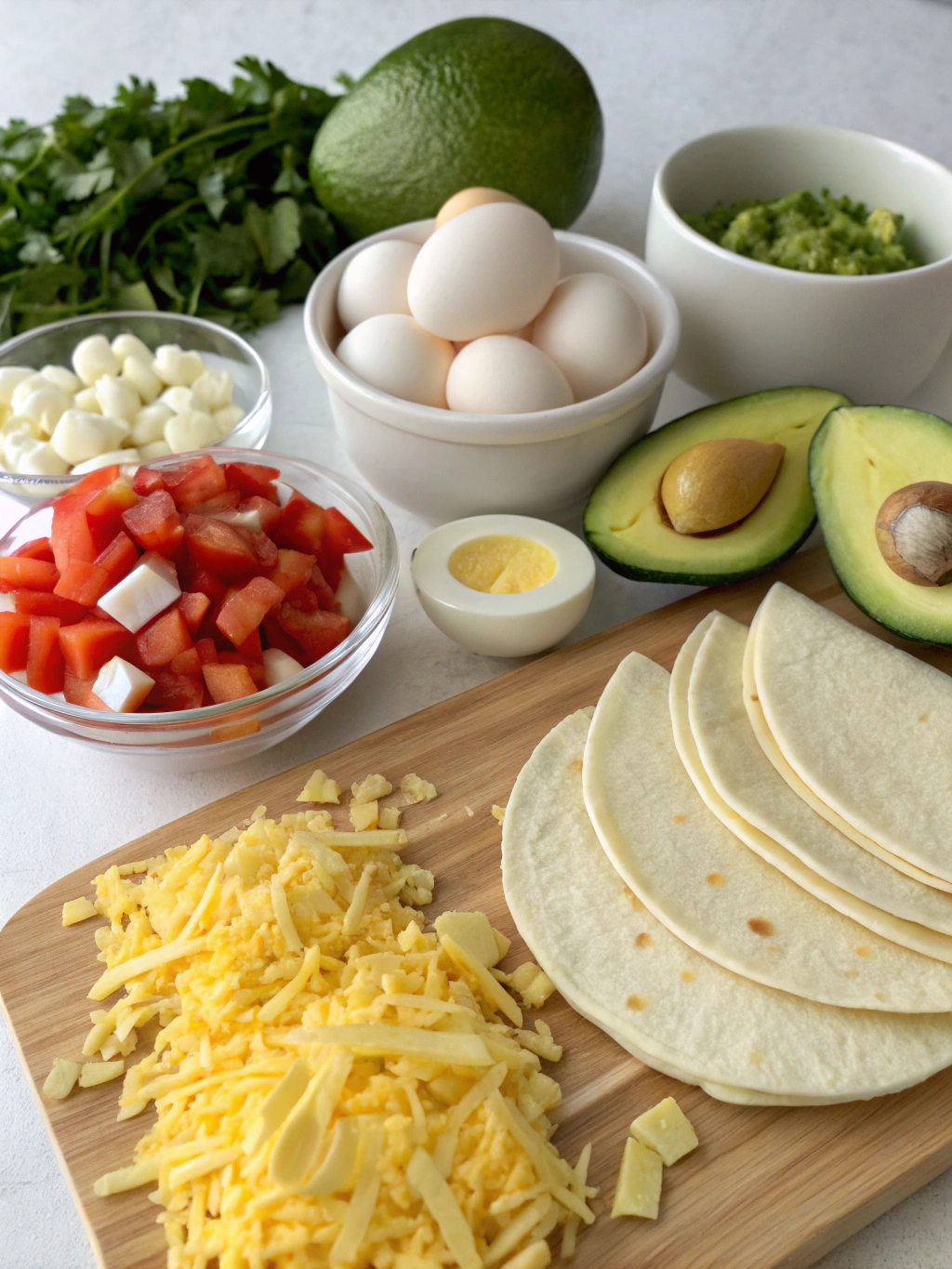 Egg Tortilla Wrap Ingredients