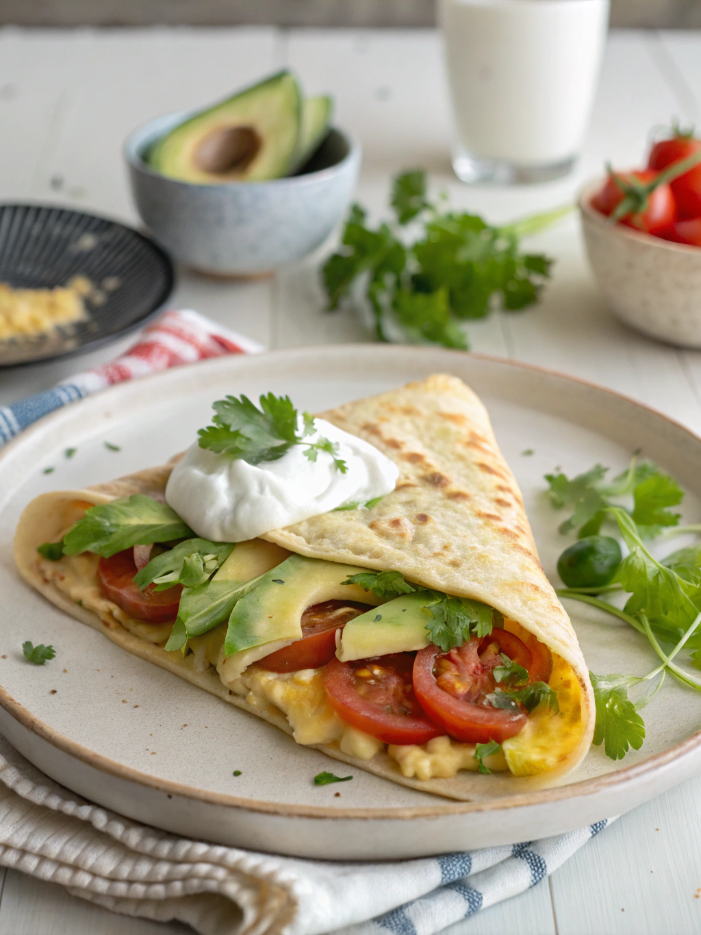 Egg Tortilla Wrap