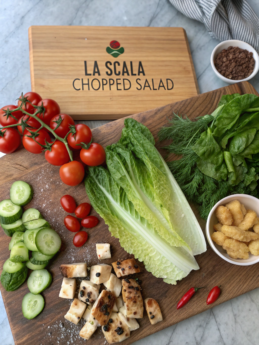 La Scala Chopped Salad Ingredients