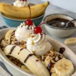 No-Bake Banana Split Dessert