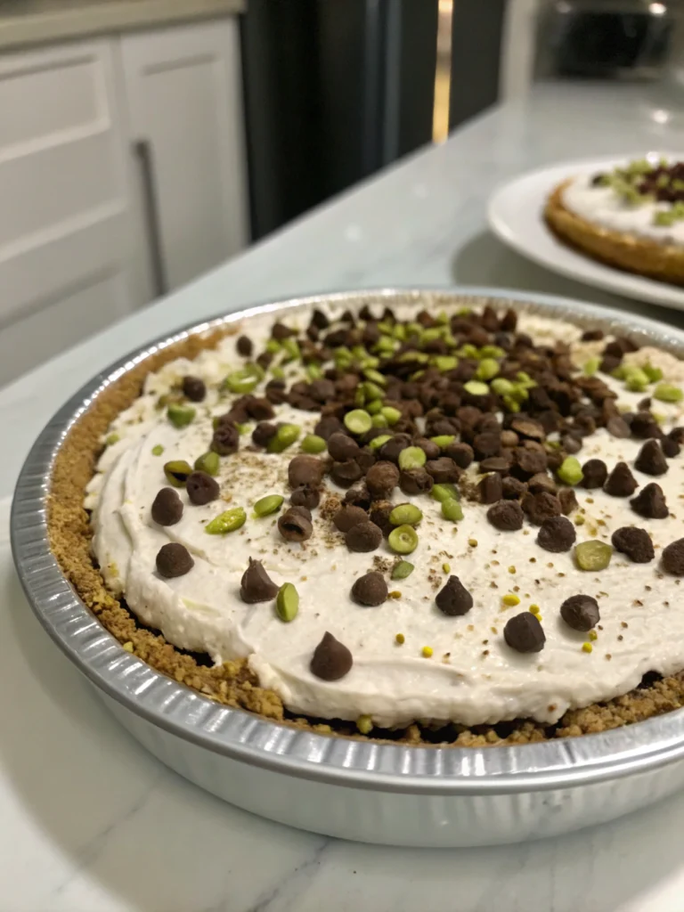 No-Bake Cannoli Pie