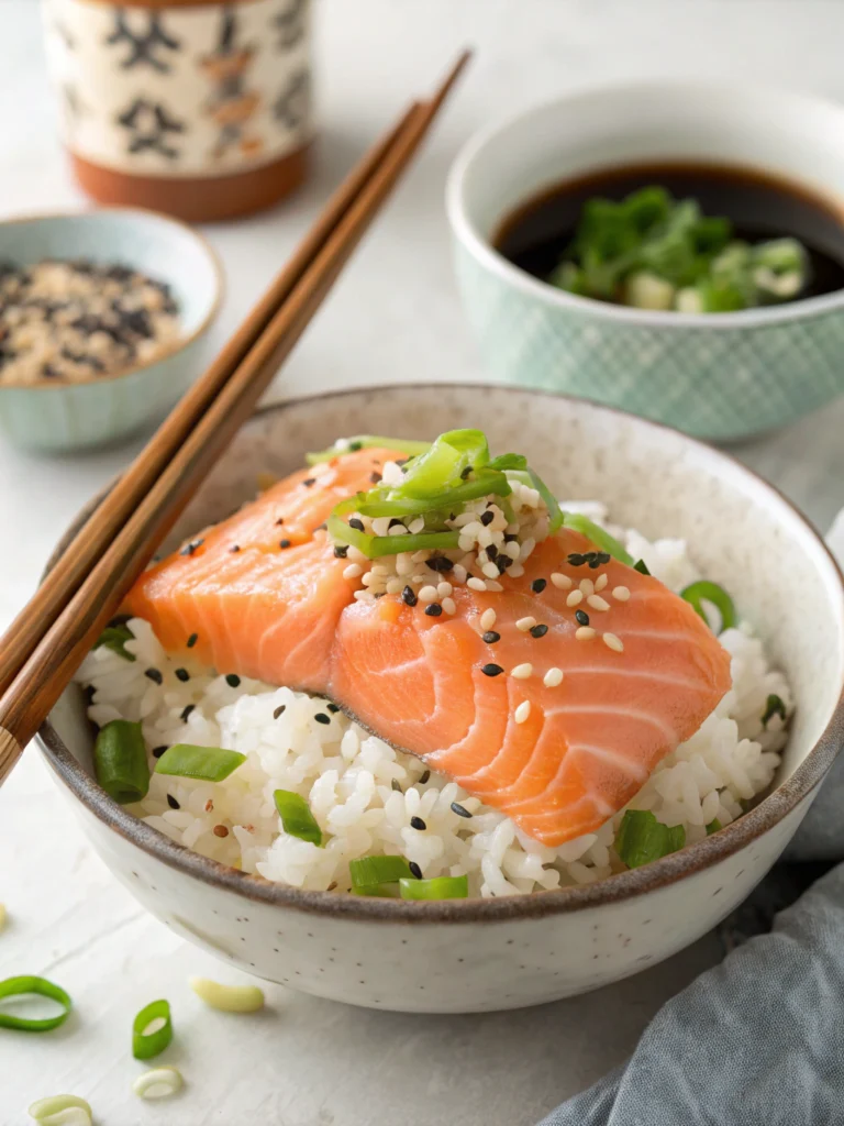 Salmon Rice Bowl