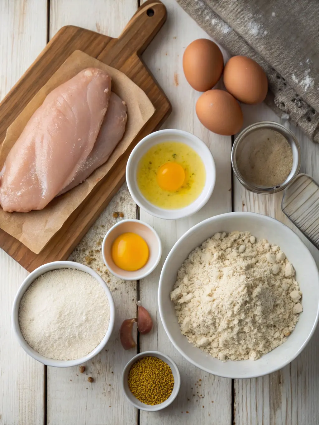 Ingredients for Chicken Cutlet Recipes